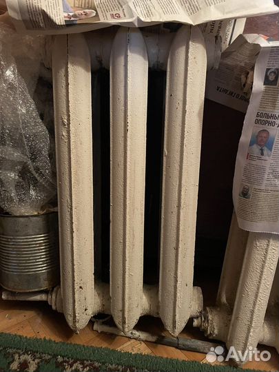 Батарея отопления чугунная бу