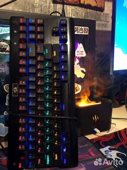 Мембранная клавиатура с подсветкой