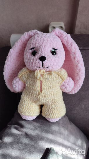 Мягкая игрушка заяц