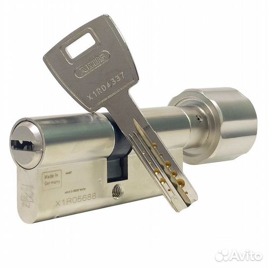 Цилиндровый механизм abus X12R 430 (90) 45/45 ключ