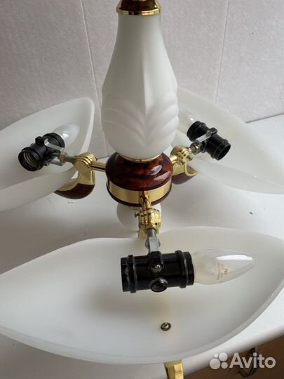 Люстра потолочная бу