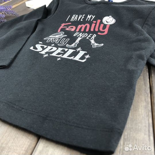 Лонгслив для девочки 80 86