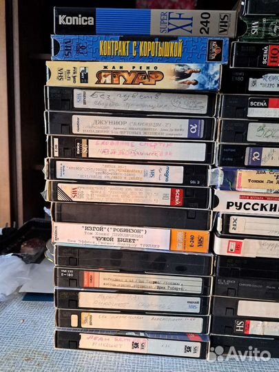 Видеокассеты vhs фильмы