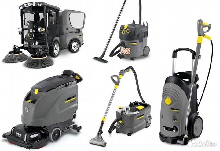 Ремонт Karcher, парогенераторов,поломоечных машин