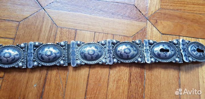 Пояс из серебра