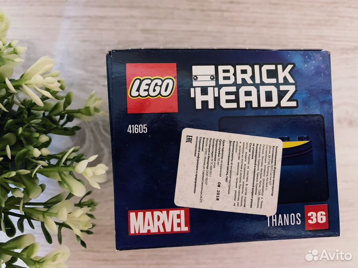 Новый Конструктор lego BrickHeadz Танос