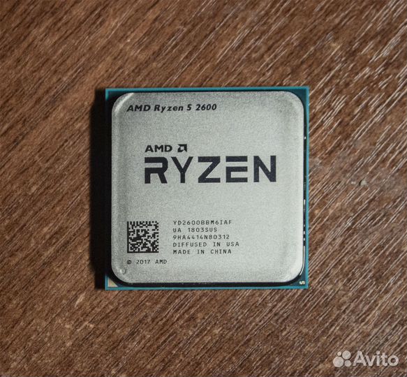 Процессор ryzen 5 2600