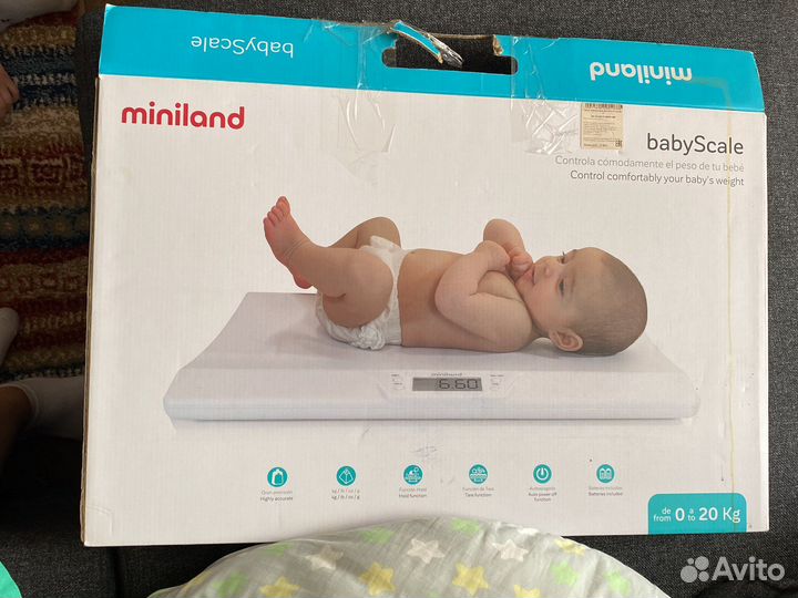 Весы детские miniland