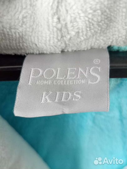 Халат махровый для девочки