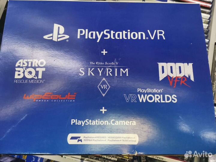 Sony PlayStation Ps4 VR1 VR2 новый Б/У Шлем очки