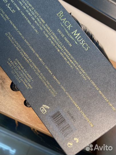 Alexandre J. Black Muscus Черный мускус