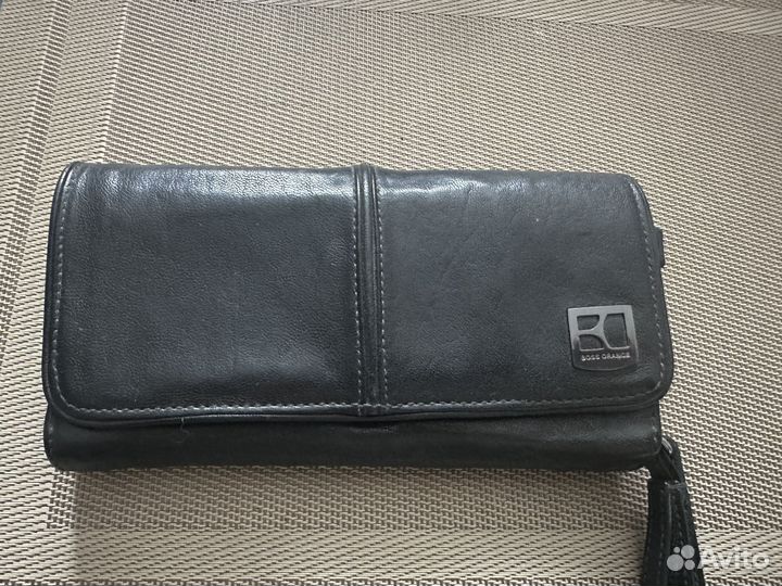 Кожаный клач мужской