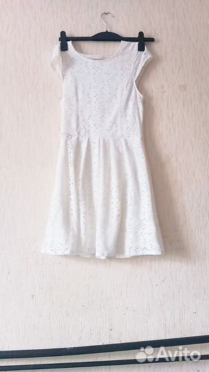 Вязаное платье