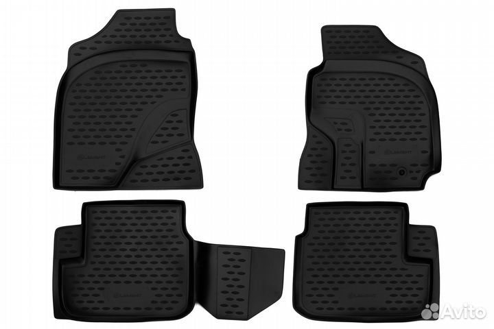 Ковры в салон Toyota Rav4 2000-05 пр.руль