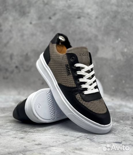 Кеды ecco мужские