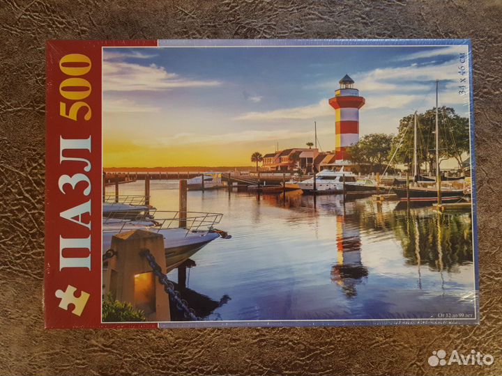 Новые пазлы 500 деталей