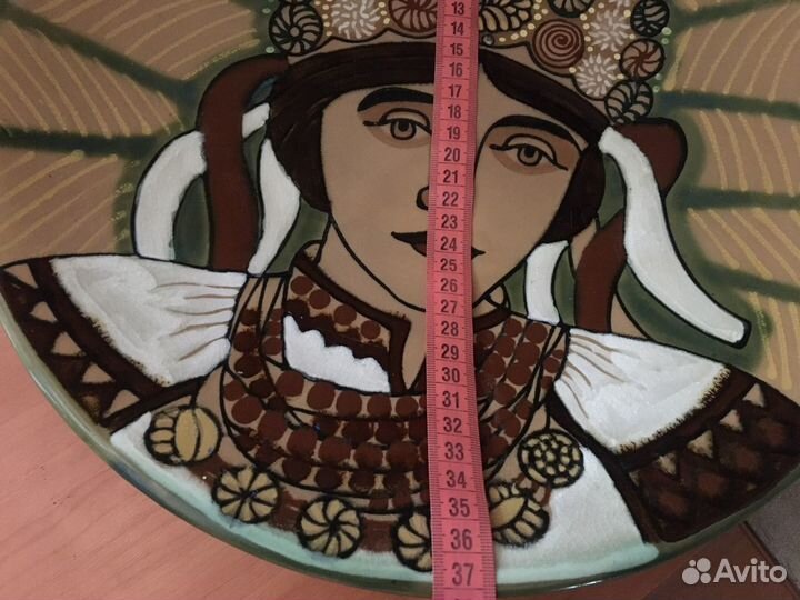 Редкая настенная тарелка лксф