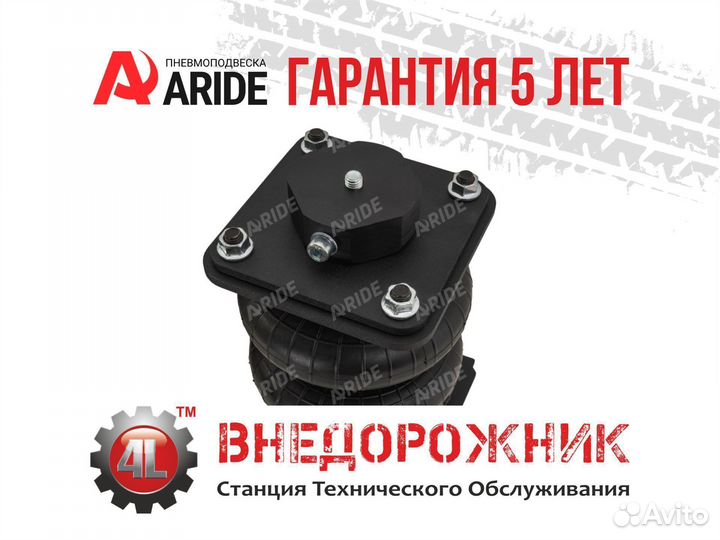 Пневмоподвеска Dodge RAM 1500 (09), задняя ось