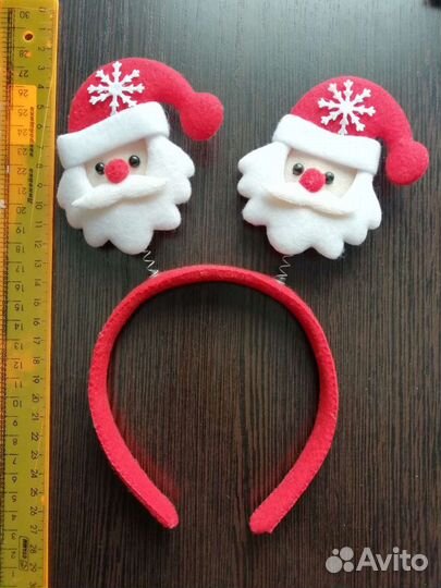 Новогодний ободок