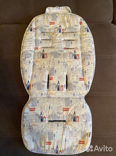 Mamas&papas хлопковый матрас подложка в коляску