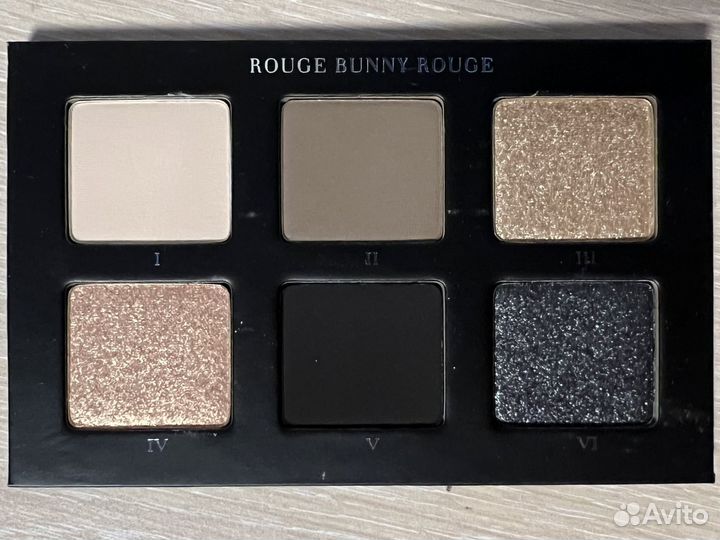 Палитра теней rouge bunny rouge