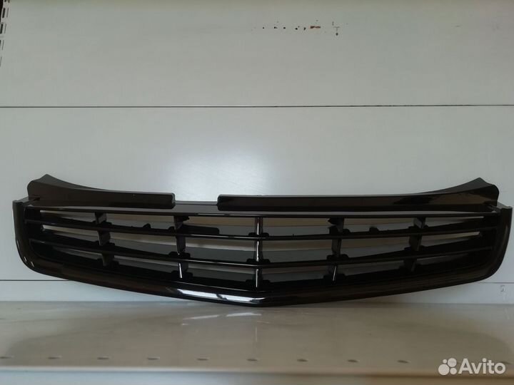 Решетка радиатора Люкс Черная Приора Новая