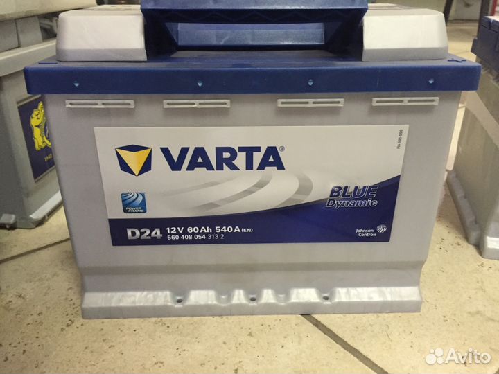 Аккумулятор varta 60ah детальцентр