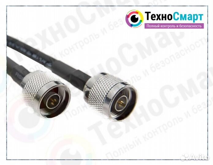 Кабельная сборка RG58 c N на N 10 метров