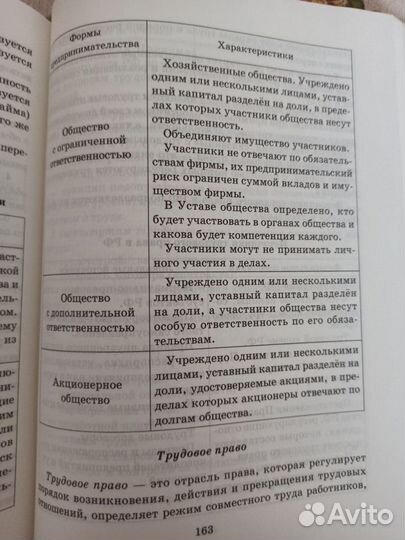 Справочники по физике и обществознанию