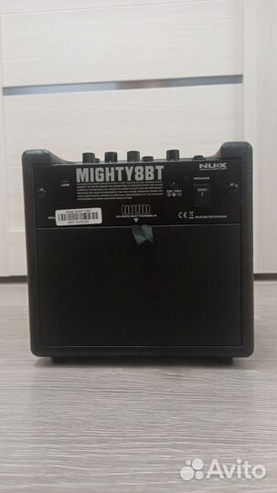Портативный комбоусилитель NUX mighty 8BT
