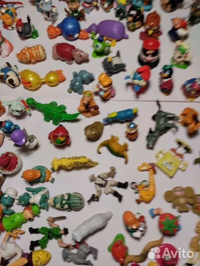 Игрушки из киндера 90х