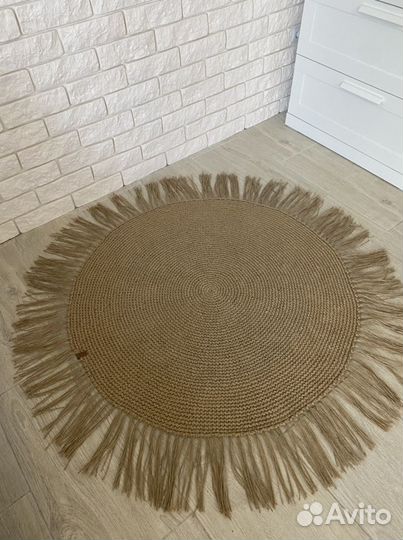 Джутовый коврик 140 см