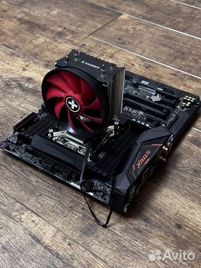 Asus strix x99 +cpu и башня