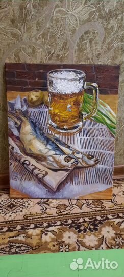 Картина маслом на холсте 