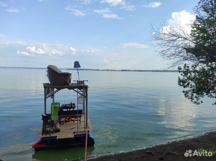 Пантонное плавательное средство