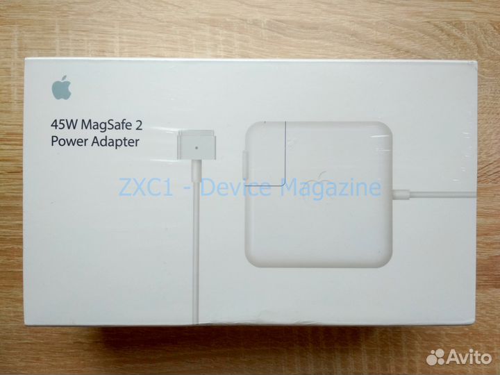 Блок питания MacBook: 45W 14.85V 3.05A (MagSafe 2)