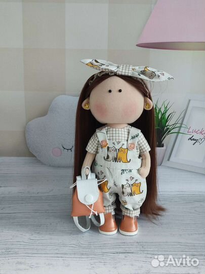 Кукла текстильная, игровая