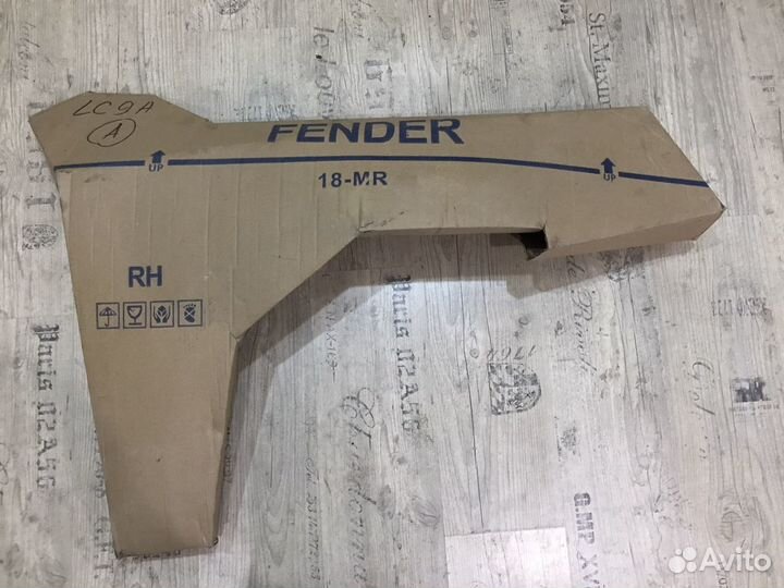 Переднее правое крыло Skoda Octavia A7