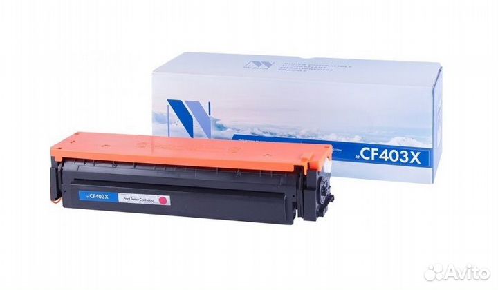 Картридж лазерный NVP HP (NV-CF403X) Magenta для H