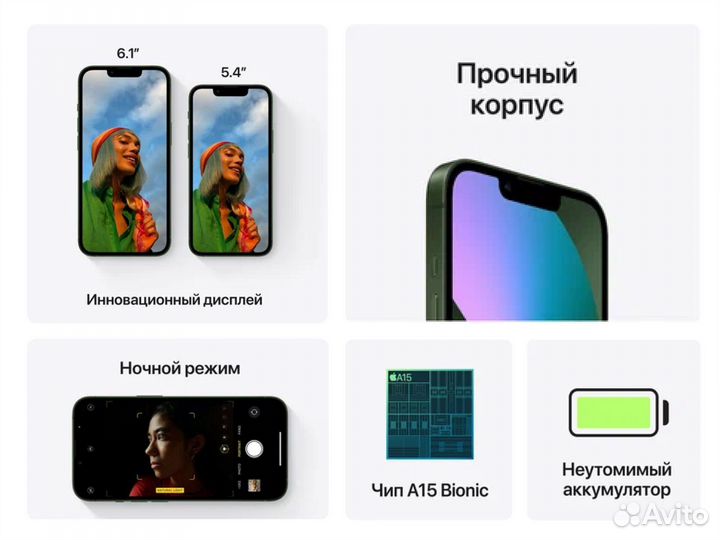 iPhone 13 mini, 256 ГБ