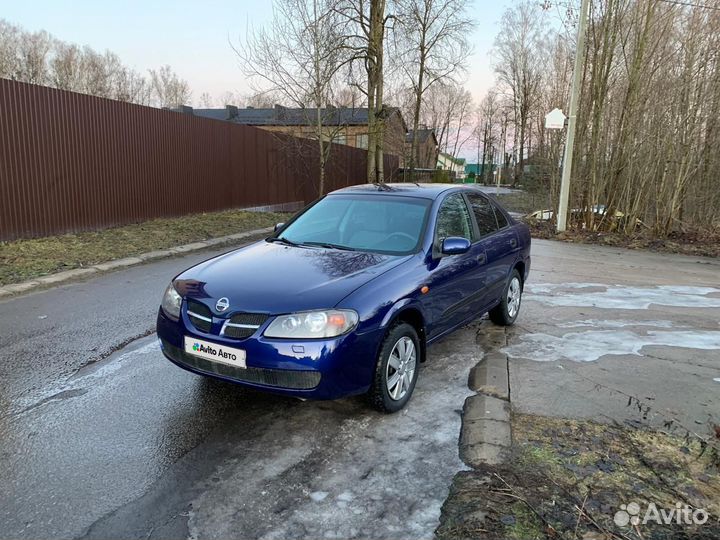 Nissan Almera 1.5 МТ, 2004, 235 000 км