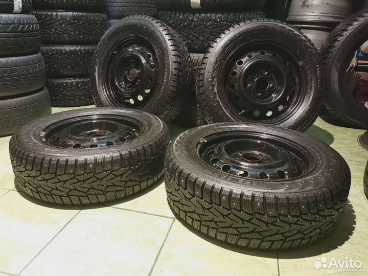 Штамп R-15 Kia на Nokian Hakkapeliitta 7 (195/65)