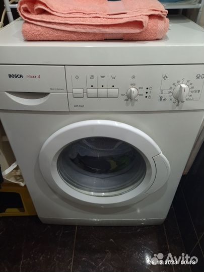 Узкая стиральная машина автомат bosch maxx 4