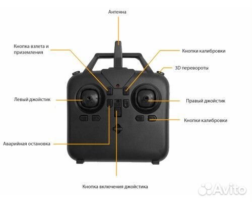 Квадрокоптер DM104