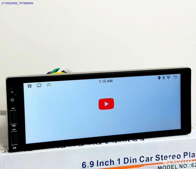 Магнитола 1 din android с экраном2/32GbGb