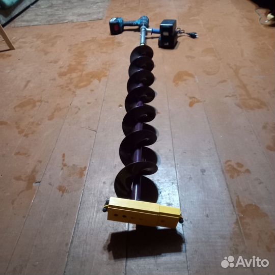 Электро бур для рыбалки