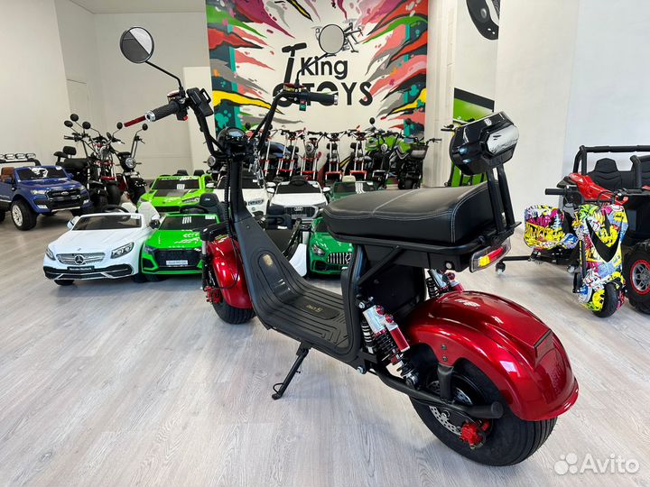 Электроскутер Citycoco GT X7 PRO RED