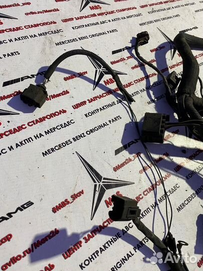 Проводка двигателя om611 w210 Mercedes