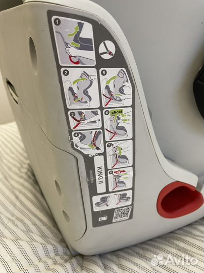 Автокресло britax romer king 2