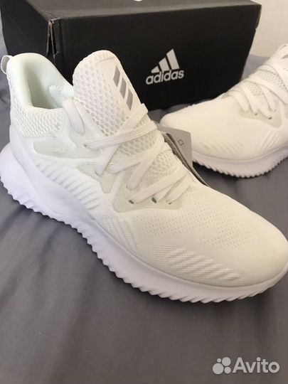 Adidas alphabounce shop beyond white harga